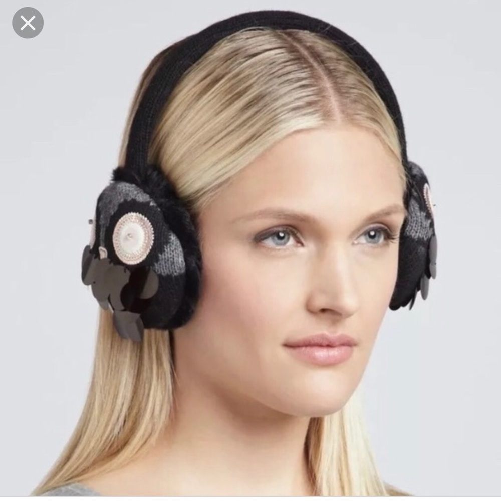 New Kate Spade Night Owl Ear Muffs